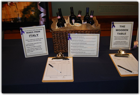 silent auction items