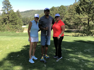 Laurie and Colin Daugherty, Courtney Walsh