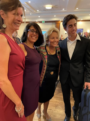 Kathryn Haber, Dr. Sana Karam, Maureen Shul, Gil Karam