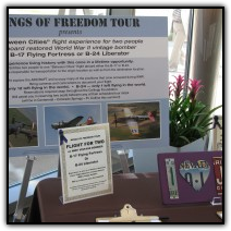 Enticing aviation-oriented silent auction items