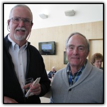 Dave Schmidt, left, and Russ Broshous are honored to be a part of Wings of Hope