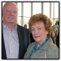 Milt and Jan Ferry enjoy the evening