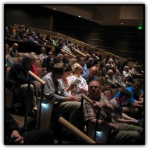 A full house at the Lone Tree Arts Center