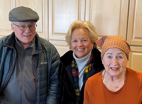 Larry Tepper, WINGS OF HOPE founder Maureen Shul, CeCe Cohan