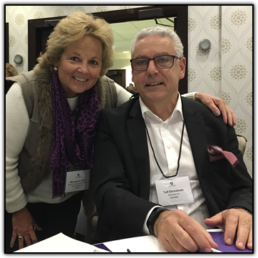 Maureen Shul (WINGS OF HOPE) and Rolf Ehrnstrom of Sweden